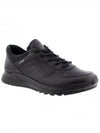 Men's Exostride Low Top Sneakers Black - ECCO - BALAAN 2