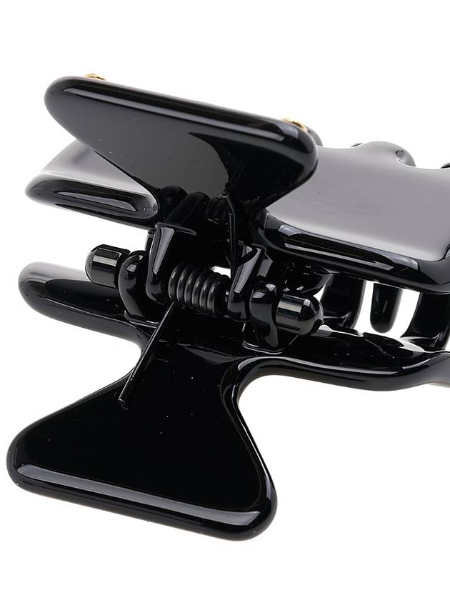 Metal Claw Clip Black - PRADA - BALAAN 8