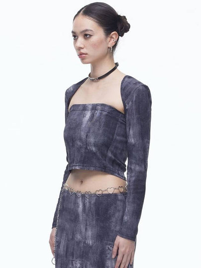 Denim Mesh Bolero BK - DILETTANTISME - BALAAN 2