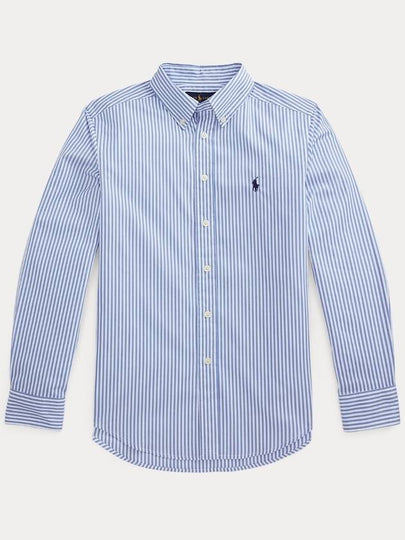 Pony Classic Fit Long Sleeve Shirt Blue - POLO RALPH LAUREN - BALAAN 2