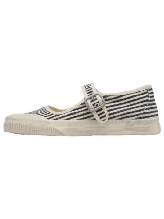 Mary Jane Flat Shoes Hickory Stripe - RE/DONE - BALAAN 1
