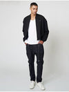 2 In 1 Zip-Up Jacket Black - ATHPLATFORM - BALAAN 10