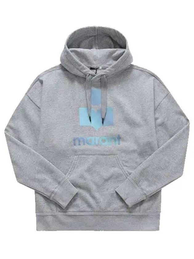 Miley Gradient Logo Hoodie Grey - ISABEL MARANT - BALAAN 2