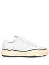 23FW Peterson OG sole canvas low-top sneakers A09FW733 WHITE - MIHARA YASUHIRO - BALAAN 1