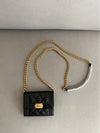 Boy Gold Logo Chain Caviar Card Wallet Black - CHANEL - BALAAN 2