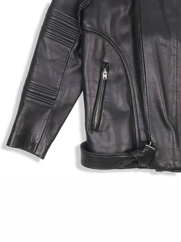 Smith Market used luxury goods black leather jacket women s clothing - IRO - BALAAN 3