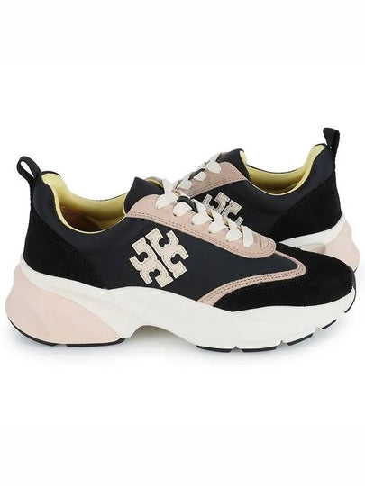 Good Luck Trainer Low Top Sneakers Black - TORY BURCH - BALAAN 2