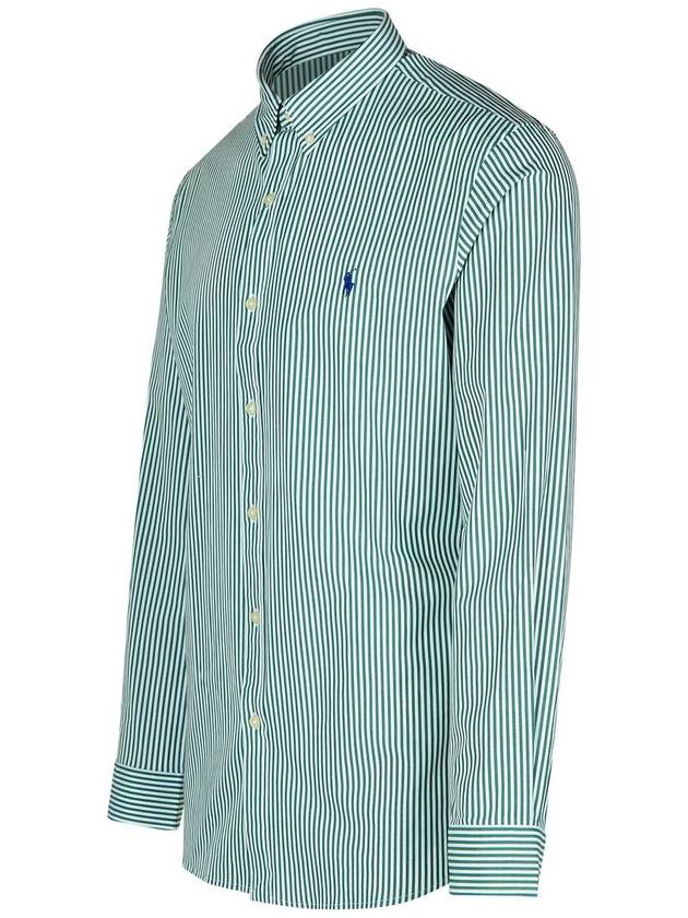 Polo Ralph Lauren Green Cotton Shirt - POLO RALPH LAUREN - BALAAN 2