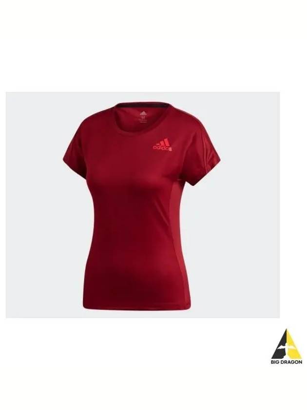 adidas BADMINTON Clothing Tagline Tee W Round Women s DX0055 - ADIDAS - BALAAN 1