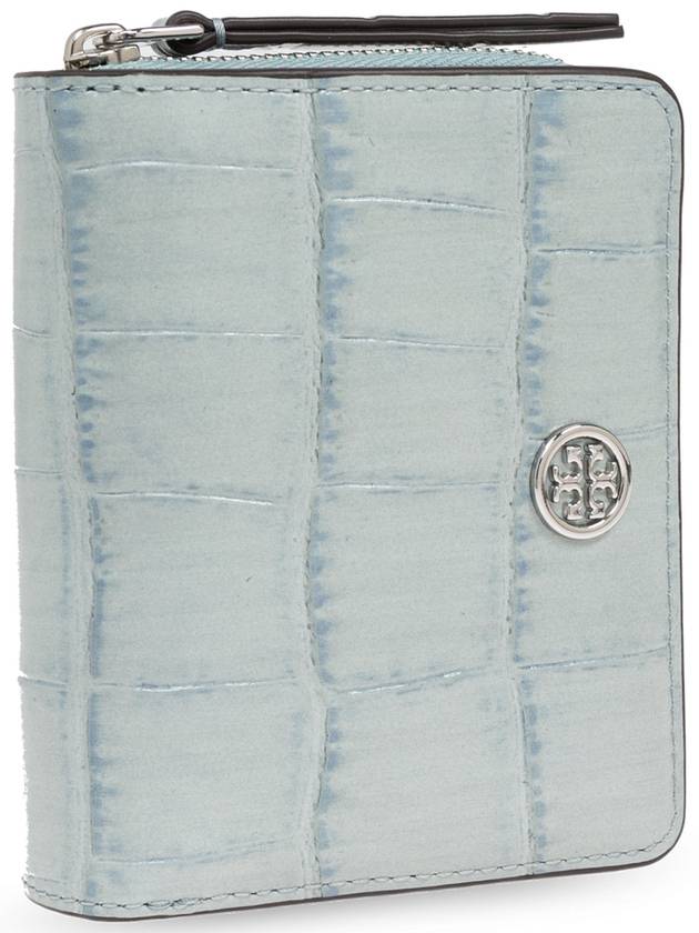 Tory Burch Wallet Robinson, Women's, Light Blue - TORY BURCH - BALAAN 4