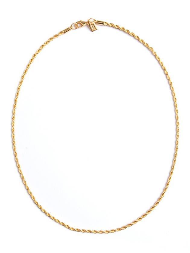 Rope Chain 50cm Necklace Gold - CRYSTAL HAZE - BALAAN 1