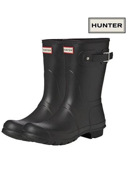 Original Matte Short Rain Boots Black - HUNTER - BALAAN 2