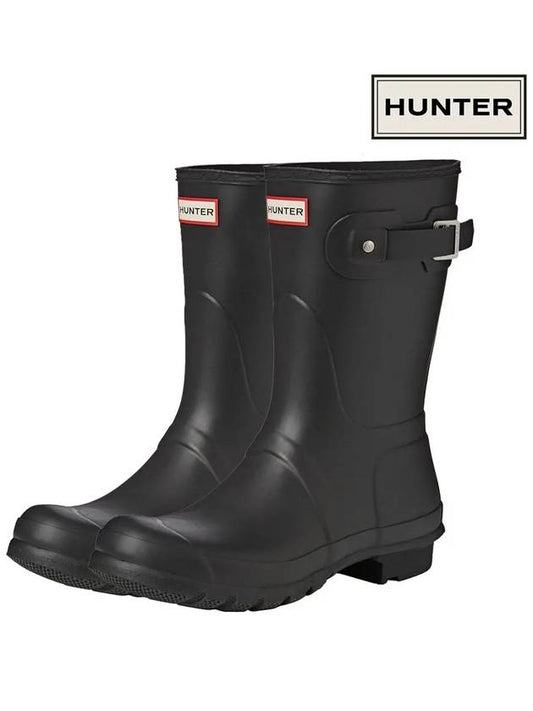 Original Matte Short Rain Boots Black - HUNTER - BALAAN 2