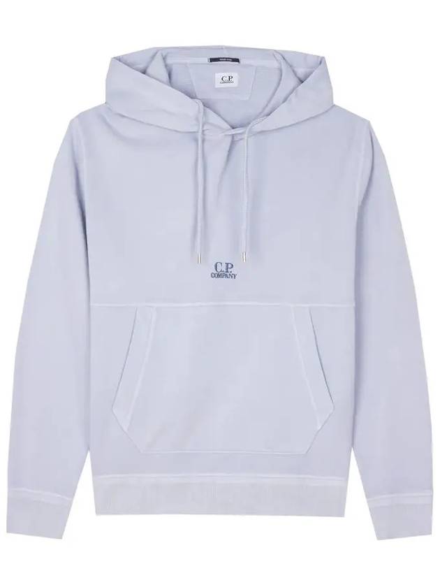 Central Logo Hoodie Cosmic Sky - CP COMPANY - BALAAN 2