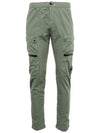 Chrome-R Regular Utility Straight Pants Green - CP COMPANY - BALAAN 3