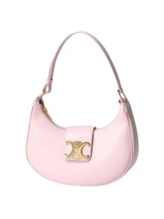 Ava Triomphe Smooth Calfskin Shoulder Bag Pink - CELINE - BALAAN 2