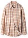 Four Seasons Ombre Check ShirtOrange - INDUST - BALAAN 4