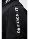 Women's Tour Tech Golf Polo Black - J.LINDEBERG - BALAAN 4