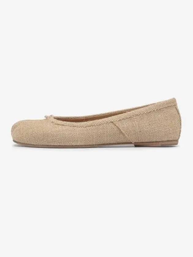 Tabi Woven Flat Beige - MAISON MARGIELA - BALAAN 2