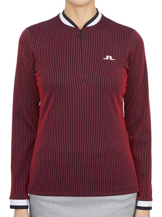 Golf Wear Women s Long Sleeve T Shirt AWJS07032 G131 - J.LINDEBERG - BALAAN 1