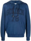 Journey Regular Hoodie Blue - GOLDEN GOOSE - BALAAN 2