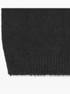 Back Stitch Textured Detail Knit Top Black - MAISON MARGIELA - BALAAN 5