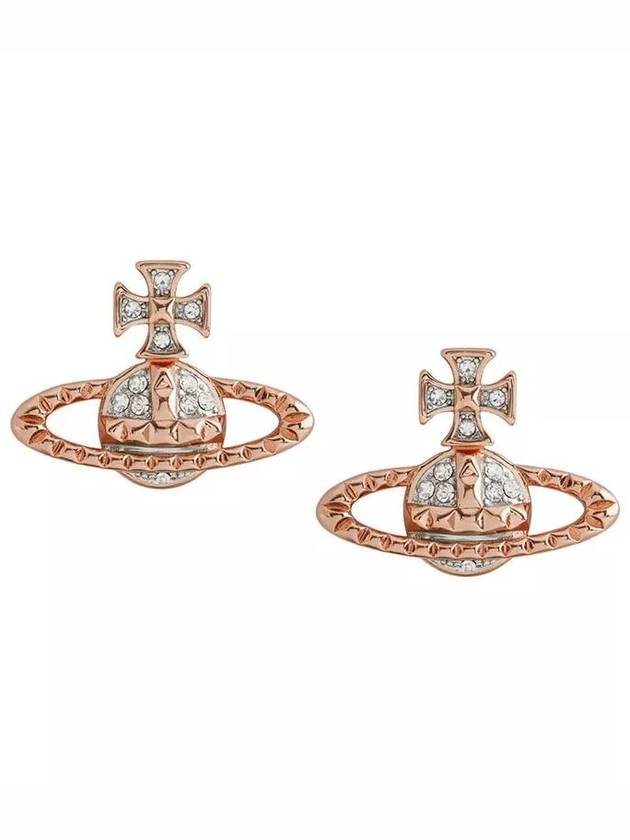 Mayfair Bath Relief Earrings Rose Gold - VIVIENNE WESTWOOD - BALAAN 2