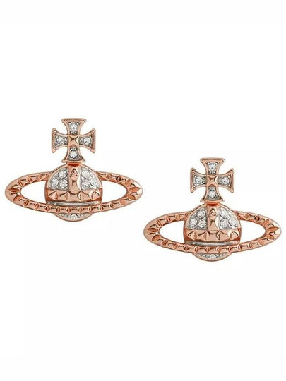 Mayfair Bath Relief Earrings Rose Gold - VIVIENNE WESTWOOD - BALAAN 2