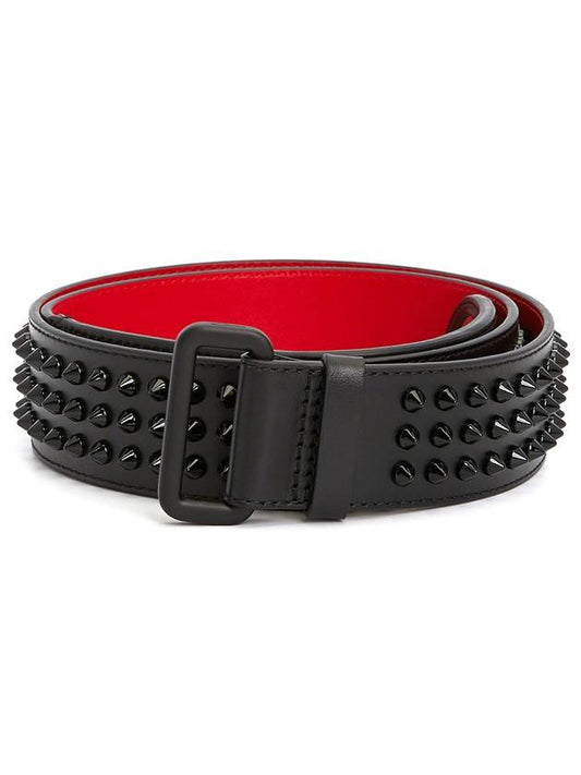 ruby ??spike belt black - CHRISTIAN LOUBOUTIN - BALAAN.