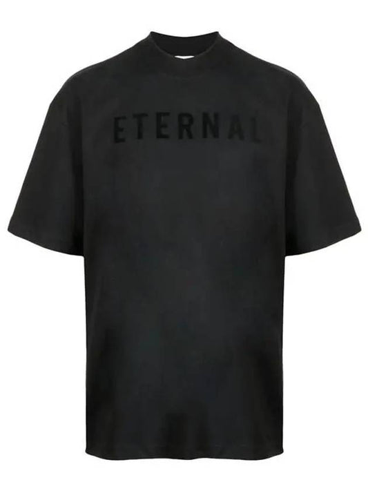 Men's Eternal ETERNAL Crew Neck Short Sleeve T-Shirt Black - FEAR OF GOD - BALAAN 2