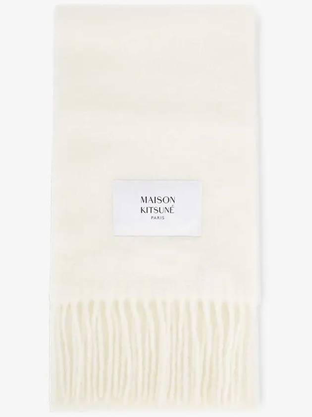 Men's Logo Milk Muffler LM06206WA0022 MK - MAISON KITSUNE - BALAAN 2