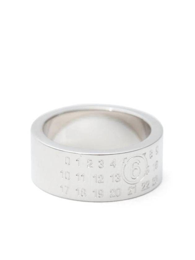 Numeric Signature Number Motif Ring Silver - MAISON MARGIELA - BALAAN 1