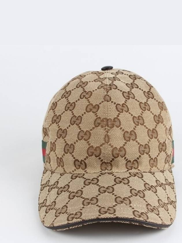 GG Canvas Ball Cap M - GUCCI - BALAAN 2