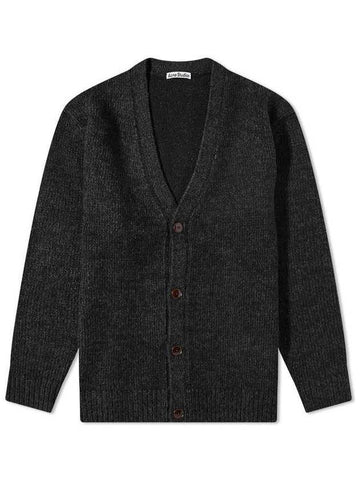 Wool Blend Cardigan Used Black - ACNE STUDIOS - BALAAN 1