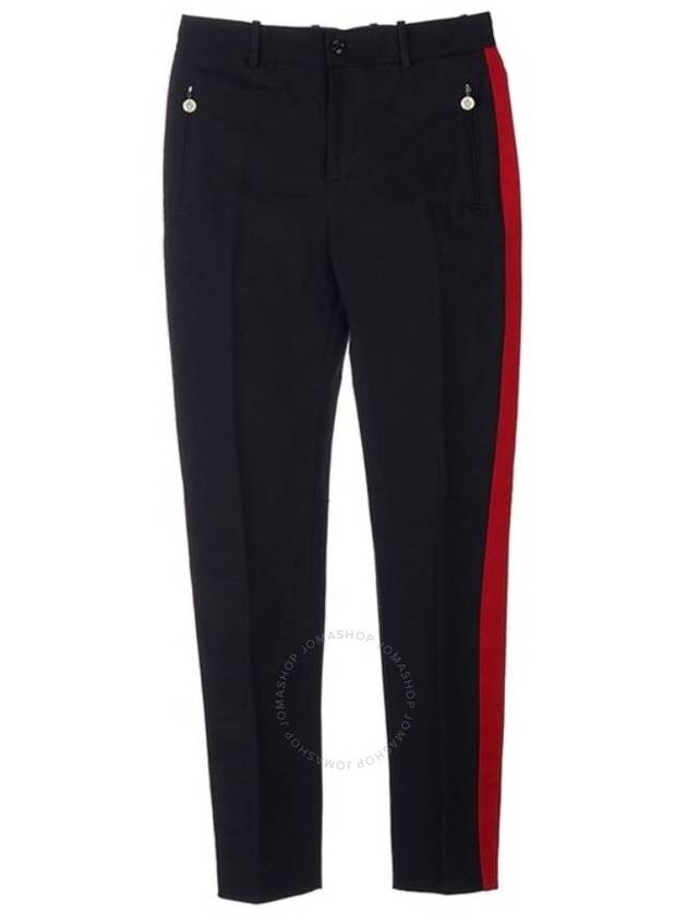 Men's Side Stripe Jogger Track Pants Black - MONCLER - BALAAN 2