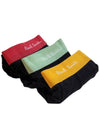 Men's Logo Band Boxer Briefs 3 Pack Black - PAUL SMITH - BALAAN.