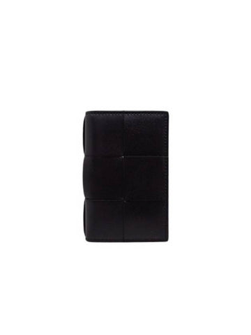 748053 Black Cassette Business Card Wallet - BOTTEGA VENETA - BALAAN 1