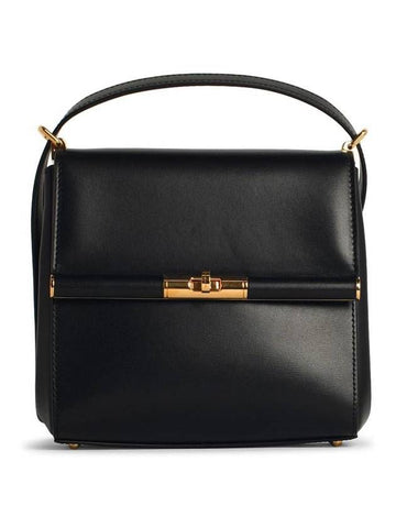 Dolce & Gabbana 'New Sicily' Black Leather Crossbody Bag - DOLCE&GABBANA - BALAAN 1