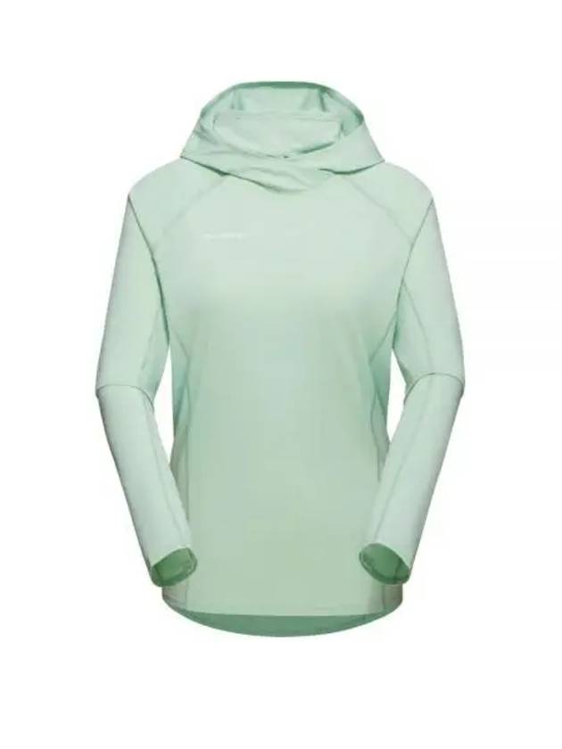 Women's Selun FL Sun Hoodie Mint - MAMMUT - BALAAN 2