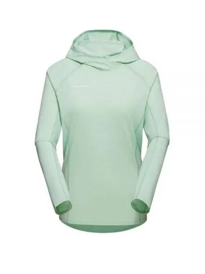 Women's Selun FL Sun Hoodie Mint - MAMMUT - BALAAN 2