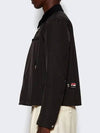 RWB Stripe Zip Pocket Detail Zip Up Jacket Black - THOM BROWNE - BALAAN 4