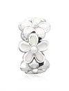 Darling Daisies Spacer Bracelet Charm Silver - PANDORA - BALAAN 3