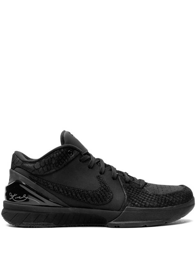 Kobe 4 Protro Low Top Sneakers Black - NIKE - BALAAN 1