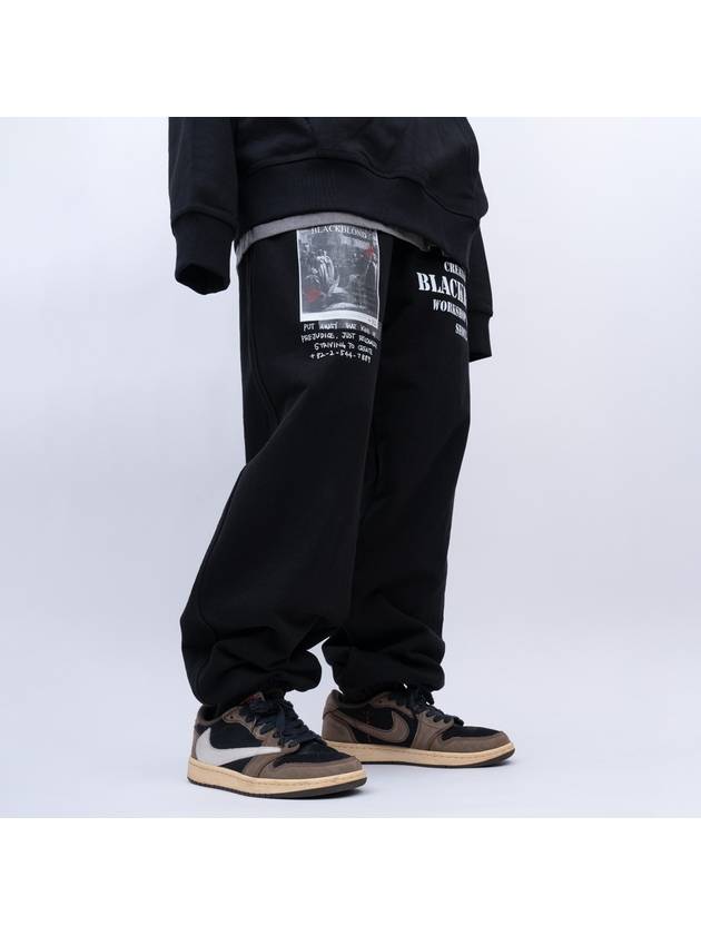 BBD No Sympathy Sweatpants Black - BLACKBLOND - BALAAN 2