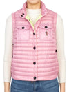 Gumiane Quilted Vest Pink - MONCLER - BALAAN 3