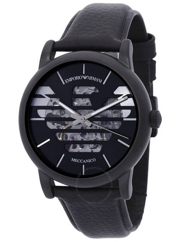 Armani Luigi Automatic Black Dial Men's Watch AR60032 - GIORGIO ARMANI - BALAAN 1