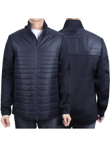 Men's Martino Quilted Jacket Black GMOW11400 9999 - J.LINDEBERG - BALAAN 1