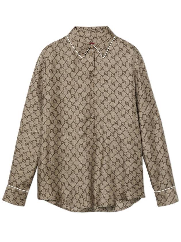 Gucci Shirts Beige - GUCCI - BALAAN 1