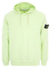 Men's Waffen Patch OLD Treatment Cotton Hoodie Green - STONE ISLAND - BALAAN 2