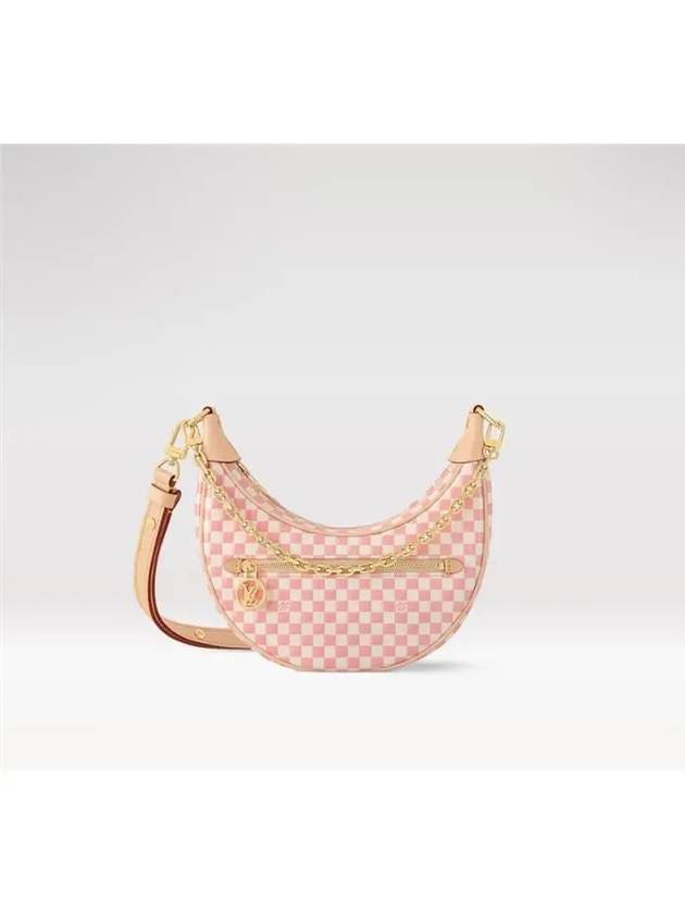 Loop Damier Vernis Shoulder Bag Blush Red - LOUIS VUITTON - BALAAN 2